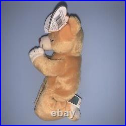 Retired 1998 Ty Beanie Baby Hope the Praying Bear with Rare Tag Errors