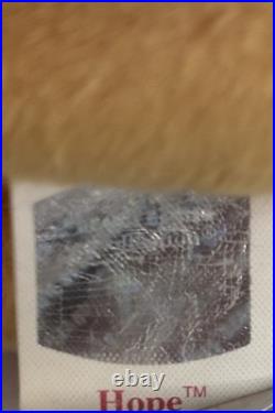 Retired 1998 Ty Beanie Baby Hope the Praying Bear with Rare Tag Errors