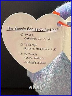 Retired 1999 Ty Beanie Baby Clubby II With Rare Errors Beanie Babies