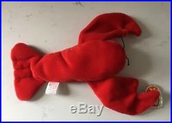 Retired Beanie Babies Pinchers Lobster Rare