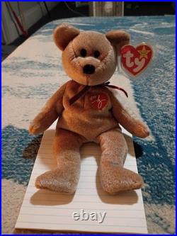 Retired Beanie Babies Signature Bear 1999 Rare With Multiple ERRORS