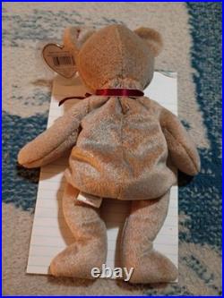 Retired Beanie Babies Signature Bear 1999 Rare With Multiple ERRORS