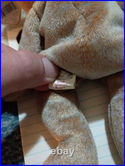 Retired Beanie Babies Signature Bear 1999 Rare With Multiple ERRORS