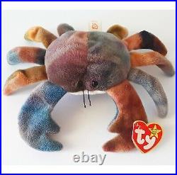 Retired Rare Claude the Crab Beanie Baby 1996