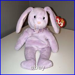 Retired TY Beanie Baby 1996 FLOPPITY Bunny with Multiple Rare Tag Errors