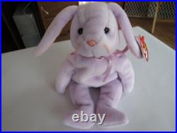 Retired TY Beanie Baby 1996 FLOPPITY Bunny with Rare Origiinal & Suface Errors Retired TY Beanie Baby 1996 FLOPPITY Bunny with Rare Origiinal & Suface Errors