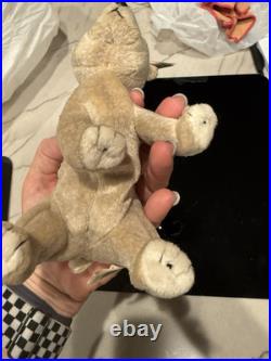 Retired TY Beanie Baby Almond 1999 Rare Tag Errors