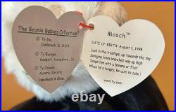 Retired Ty Beanie Baby Mooch The Monkey MINT Tags 1998 Errors RARE Ee7
