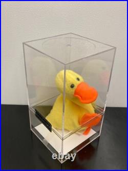 Retired Wingless Quackers 1994 Ty Beanie Baby 6 Duck Authenticated Very Rare Retired Wingless Quackers 1994 Ty Beanie Baby 6 Duck Authenticated Very Rare