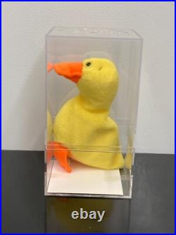 Retired Wingless Quackers 1994 Ty Beanie Baby 6 Duck Authenticated Very Rare Retired Wingless Quackers 1994 Ty Beanie Baby 6 Duck Authenticated Very Rare