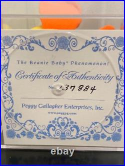 Retired Wingless Quackers 1994 Ty Beanie Baby 6 Duck Authenticated Very Rare Retired Wingless Quackers 1994 Ty Beanie Baby 6 Duck Authenticated Very Rare