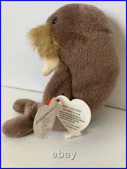 Retired and Rare TY Beanie Baby Jolly with errors