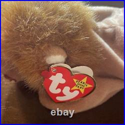 Roary The Lion Ty Beanie Baby 1996 Rare Has PVC Pellets Excellent Condition