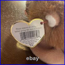 Roary The Lion Ty Beanie Baby 1996 Rare Has PVC Pellets Excellent Condition