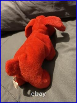 Rover the beanie baby, 1996 Rare with errors and PVC PELLETS