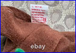 SALE! Rare. Ty Beanie Baby Babies Seaweed The Otter With Tag Error 4080