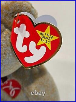 SIGNATURE 1999 Ty Beanie Babies RARE, ERRORS Brown MINT CONDITION NEW