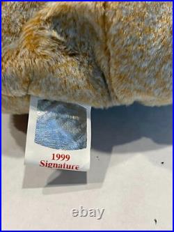 SIGNATURE 1999 Ty Beanie Babies RARE, ERRORS Brown MINT CONDITION NEW