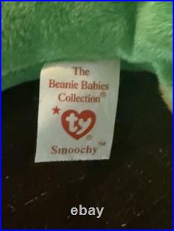 SMOOCHY Ty Beanie Baby Rare Error-New-1997