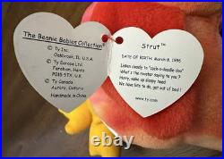 STRUT Very Rare 1996 First Generation Beanie Babies