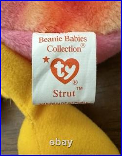 STRUT Very Rare 1996 First Generation Beanie Babies