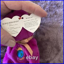 SUPER RARE 7 Errors TY Beanie Babies Millennium/Milenium Bear Retired