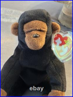 SUPER RARE Facial / Tag Errors Ty Beanie Baby Congo 1996 MINT Limited Edition SUPER RARE Facial / Tag Errors Ty Beanie Baby Congo 1996 MINT Limited Edition
