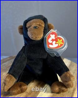 SUPER RARE Facial / Tag Errors Ty Beanie Baby Congo 1996 MINT Limited Edition SUPER RARE Facial / Tag Errors Ty Beanie Baby Congo 1996 MINT Limited Edition