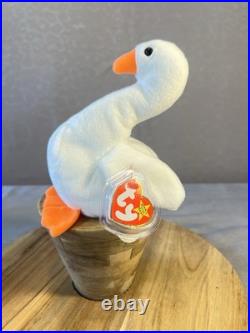 SUPER RARE SHORT BILL Ty Beanie Baby Gracie Swan MINT Tag Errors SUPER RARE SHORT BILL Ty Beanie Baby Gracie Swan MINT Tag Errors
