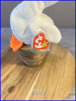 SUPER RARE SHORT BILL Ty Beanie Baby Gracie Swan MINT Tag Errors SUPER RARE SHORT BILL Ty Beanie Baby Gracie Swan MINT Tag Errors