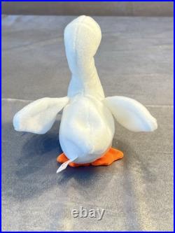 SUPER RARE SHORT BILL Ty Beanie Baby Gracie Swan MINT Tag Errors SUPER RARE SHORT BILL Ty Beanie Baby Gracie Swan MINT Tag Errors