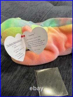 Sammy Bear TY Beanie Babies Rare and Retired