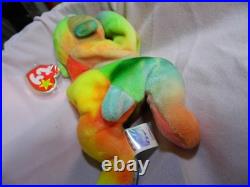 Sammy TY Beanie Baby (Retired) 1998 RARE Hologram Tag TAG ERRORS 1997 1998