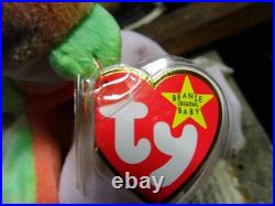 Sammy TY Beanie Baby (Retired) 1998 RARE Hologram Tag TAG ERRORS 1997 1998