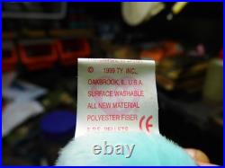 Sammy TY Beanie Baby (Retired) 1998 RARE Hologram Tag TAG ERRORS 1997 1998