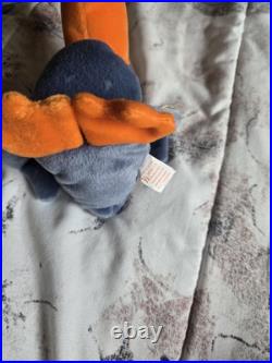 Scoop The Pelican TY BEANIE BABY Tag Errors Rare RETIRED 1996