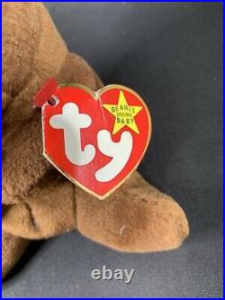 Seaweed Beanie Baby- TY Seaweed the Otter Rare tag errors! 1995/1996 Retired