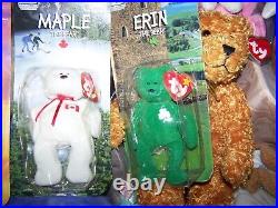 Set of 4 Mcdonalds TY TEENIE BEANIE BABIES RARE FIND