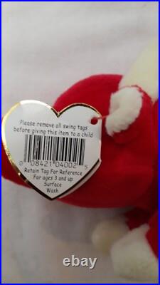 Snort The Red Bull 1995 TY Beanie Original Baby RARE ERROR & RETIRED Snort The Red Bull 1995 TY Beanie Original Baby RARE ERROR & RETIRED
