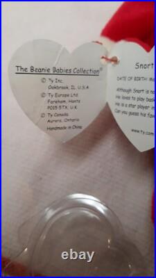 Snort The Red Bull 1995 TY Beanie Original Baby RARE ERROR & RETIRED Snort The Red Bull 1995 TY Beanie Original Baby RARE ERROR & RETIRED