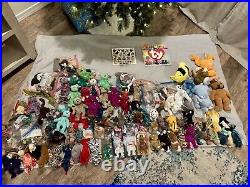 Stuffed Animal Lot / Ty / Beanie Babies / 250+ / Rare / Vintage / Classic! 