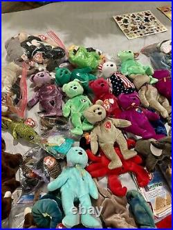 Stuffed Animal Lot / Ty / Beanie Babies / 250+ / Rare / Vintage / Classic! 