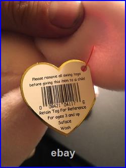 Super RARE ORIGINAL 1996 Hoppity Ty Beanie Baby With ALL Errors On Tags! Must Buy Super RARE ORIGINAL 1996 Hoppity Ty Beanie Baby With ALL Errors On Tags! Must Buy