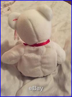 Super RARE Valentino TY Beanie Baby BROWN Nose10 Misspelled/Mistakes HOLY GRAIL