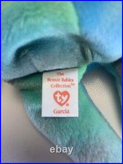 Super Rare Garcia TY beanie Baby with errors