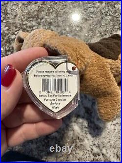 Super Rare & Retired 1996 Tuffy, Ty Beanie Baby with Errors