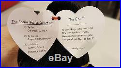 THE END TY Beanie Baby Very Rare WithErrors
