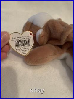 TY 1996 Wrinkles Beanie Baby Very Rare Retired with Error in Poem and Tush Tag