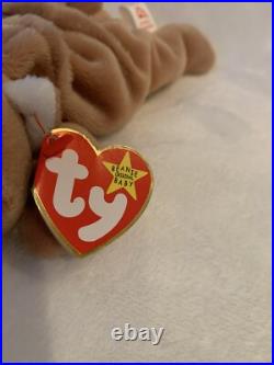 TY 1996 Wrinkles Beanie Baby Very Rare Retired with Error in Poem and Tush Tag