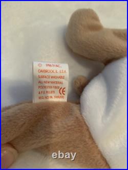 TY 1996 Wrinkles Beanie Baby Very Rare Retired with Error in Poem and Tush Tag